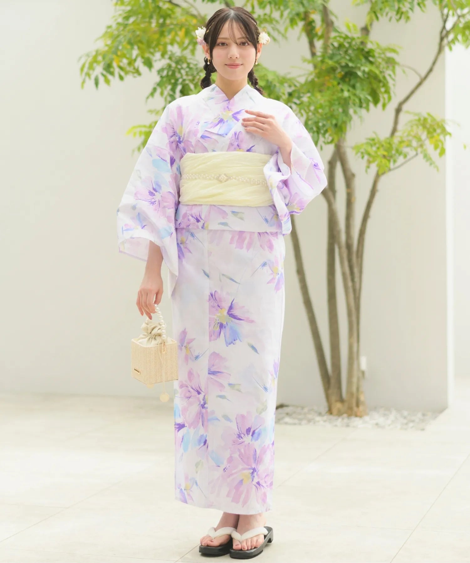 夏恋浴衣 マーガレットの花便り 単品