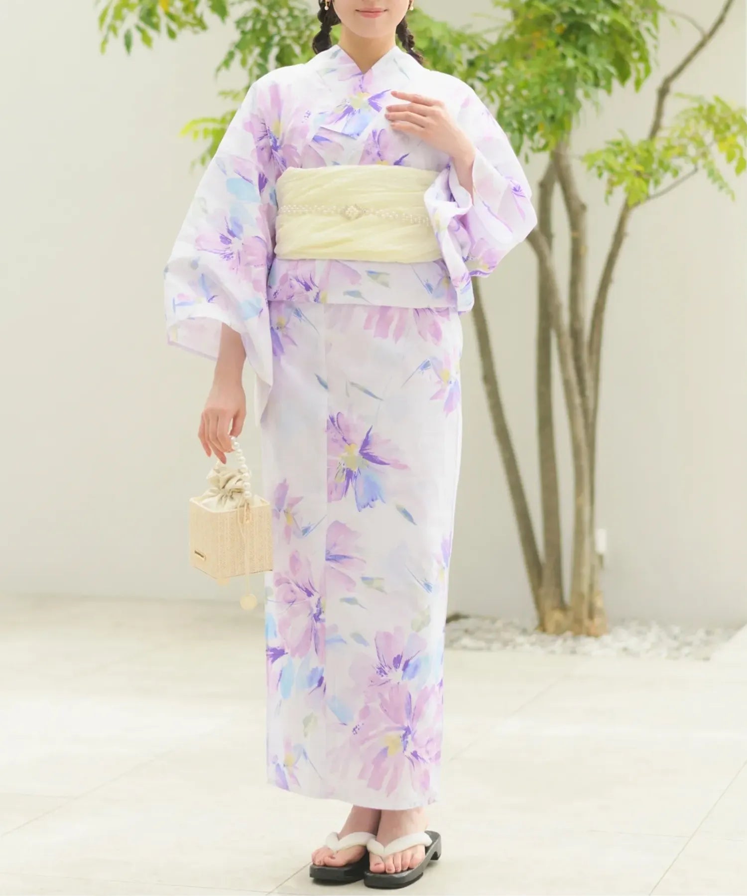 夏恋浴衣 マーガレットの花便り 単品