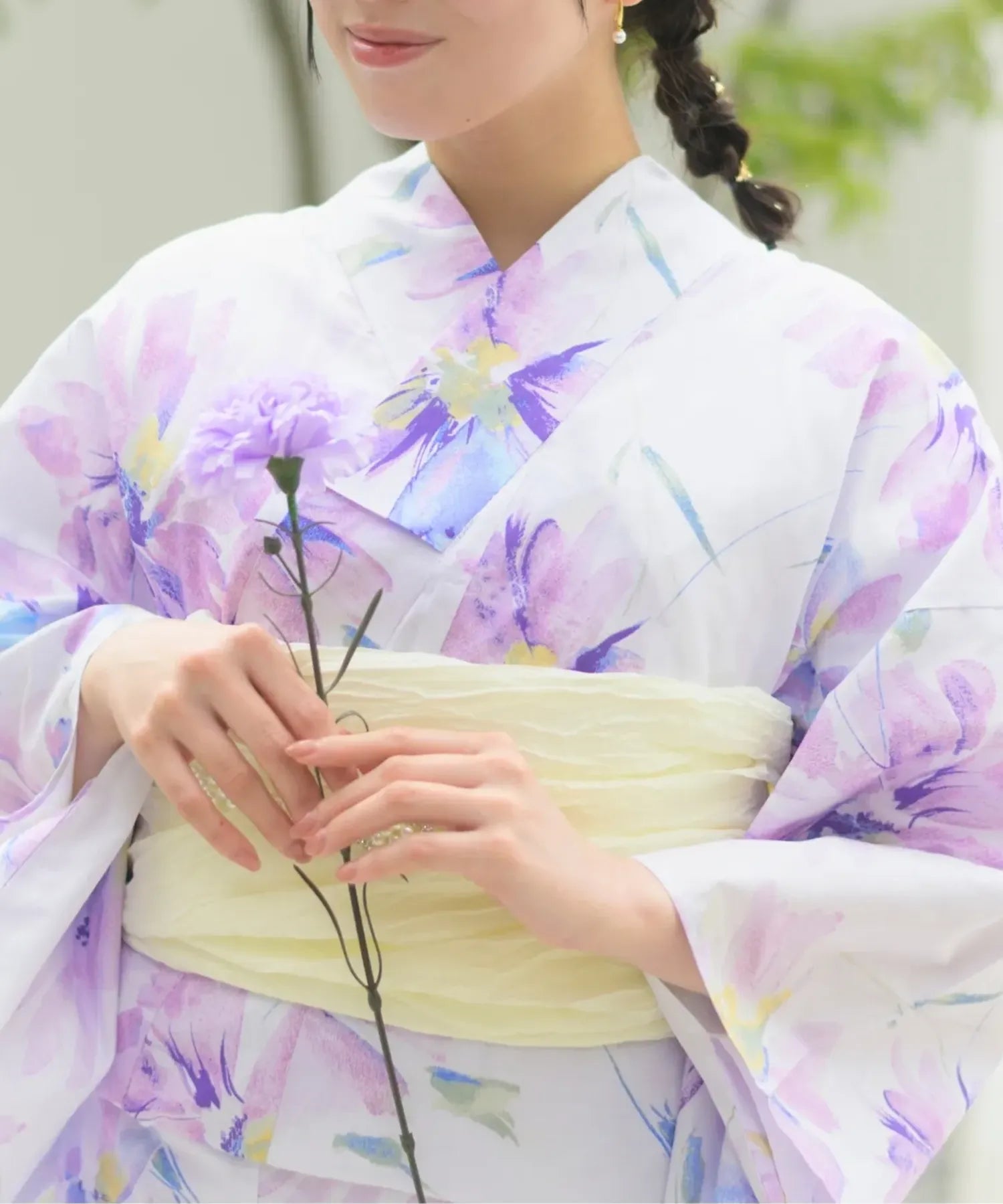 夏恋浴衣 マーガレットの花便り 単品