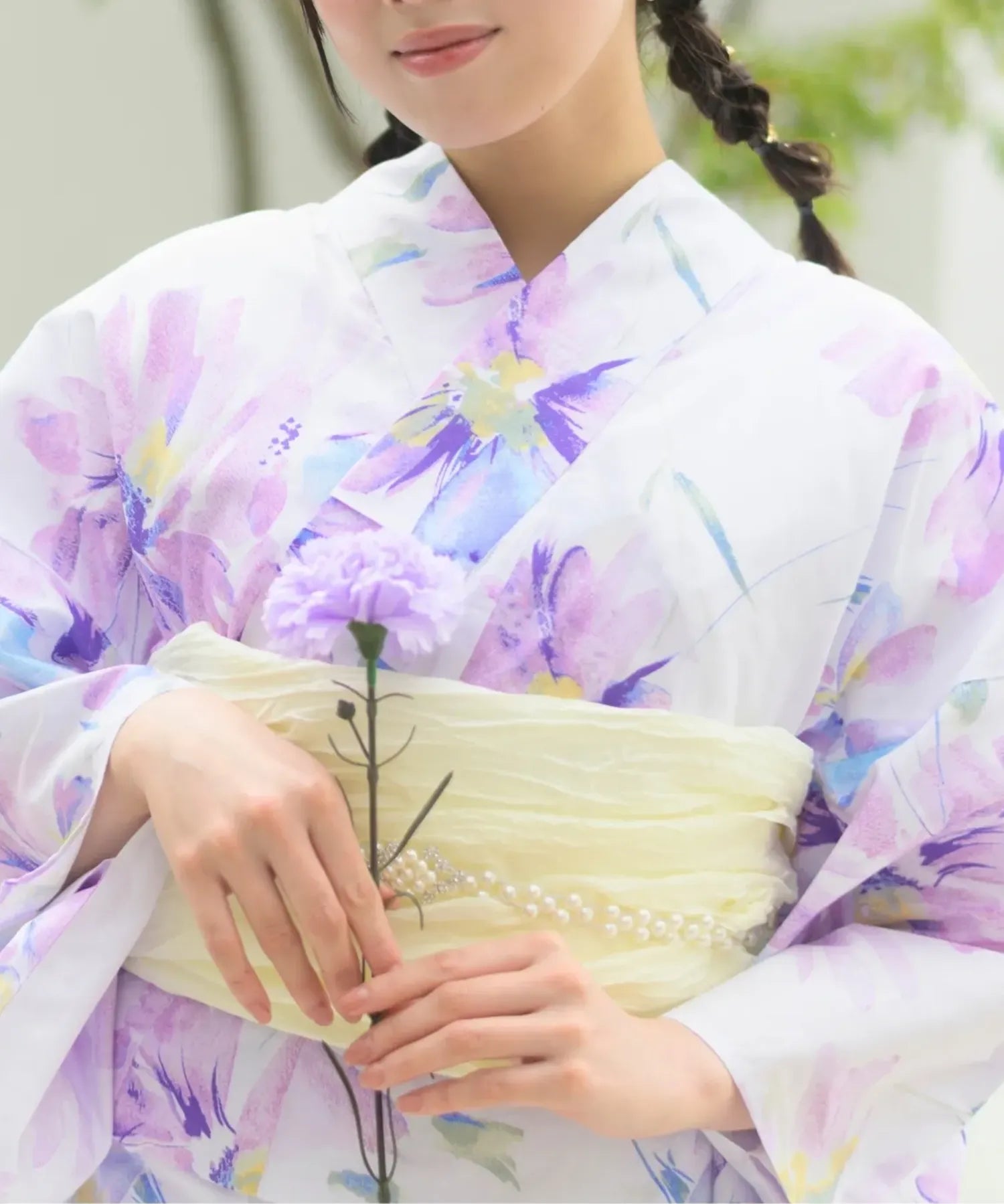 夏恋浴衣 マーガレットの花便り 単品