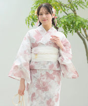 夏恋浴衣 恋花模様 単品