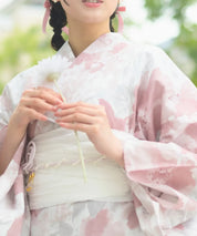 夏恋浴衣 恋花模様 単品