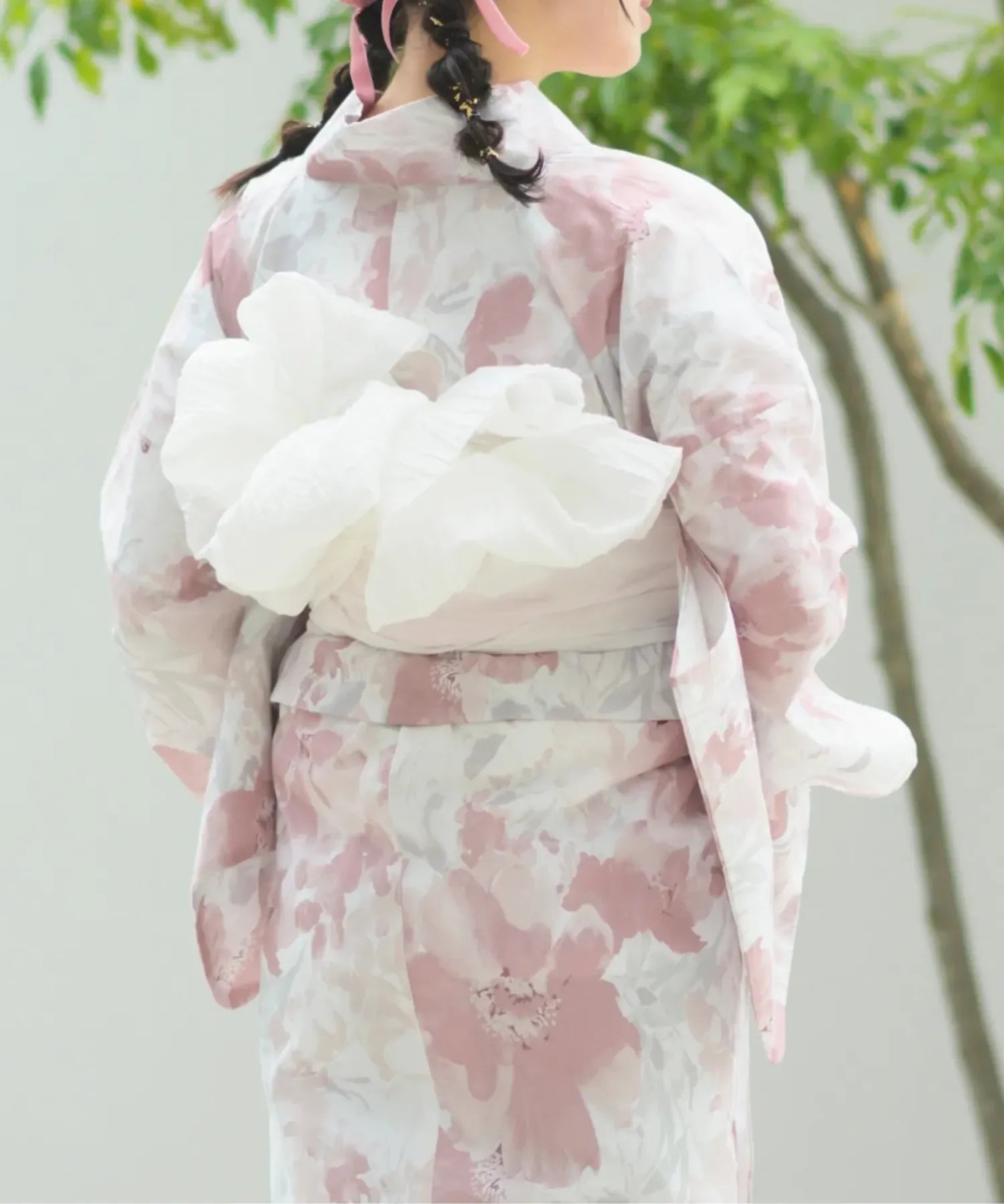 夏恋浴衣 恋花模様 単品