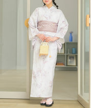 夏恋浴衣 ロココ調ほんわかローズミルク 単品