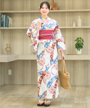 夏恋浴衣 花織りの舞 単品