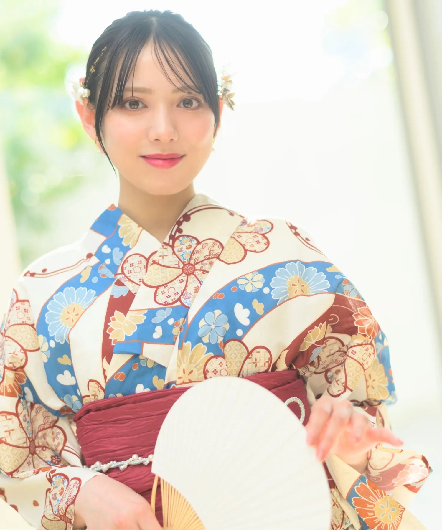 夏恋浴衣 花織りの舞 単品