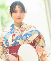 夏恋浴衣 花織りの舞 単品