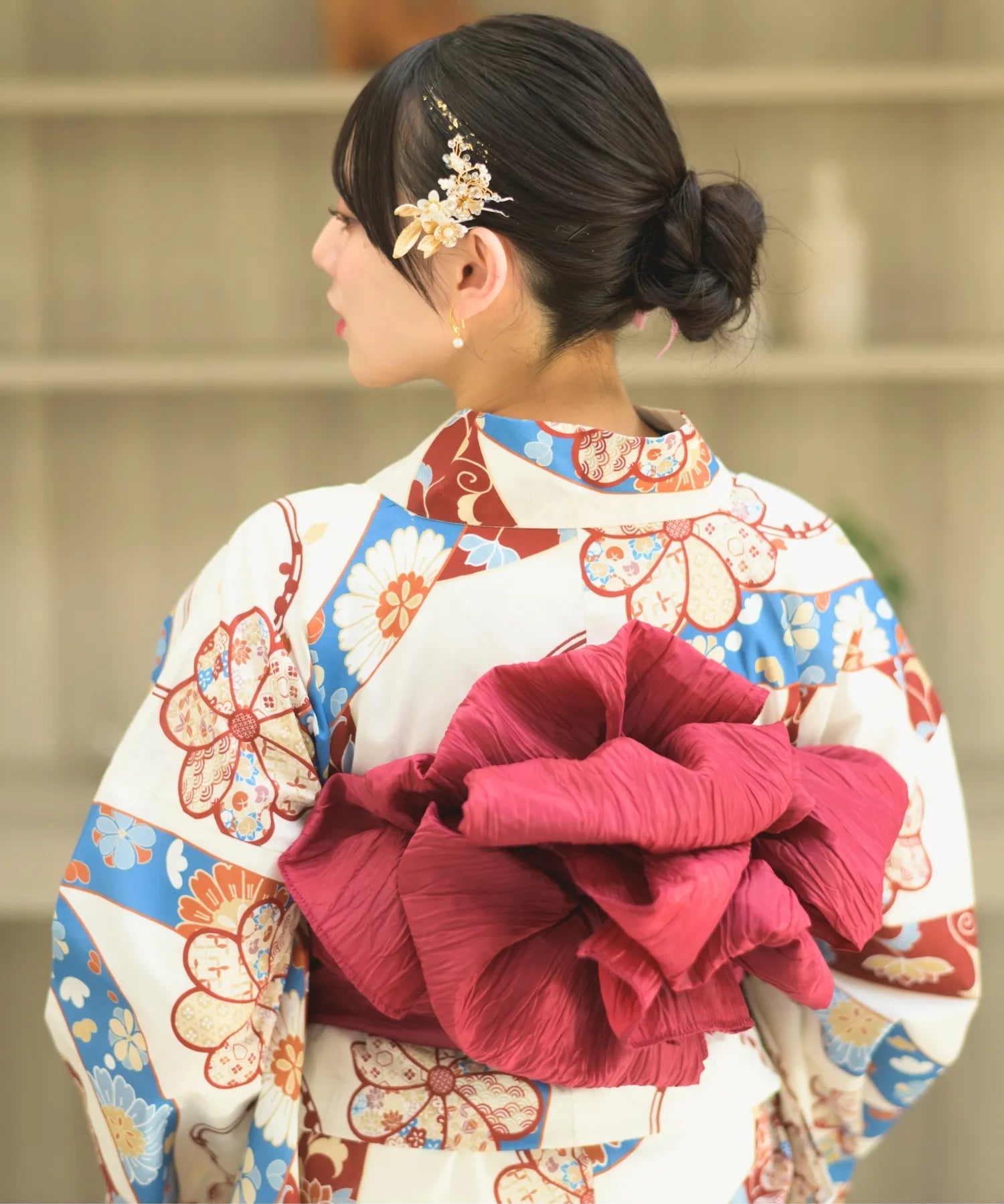 夏恋浴衣 花織りの舞 単品