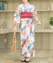 夏恋浴衣 花織りの舞 単品