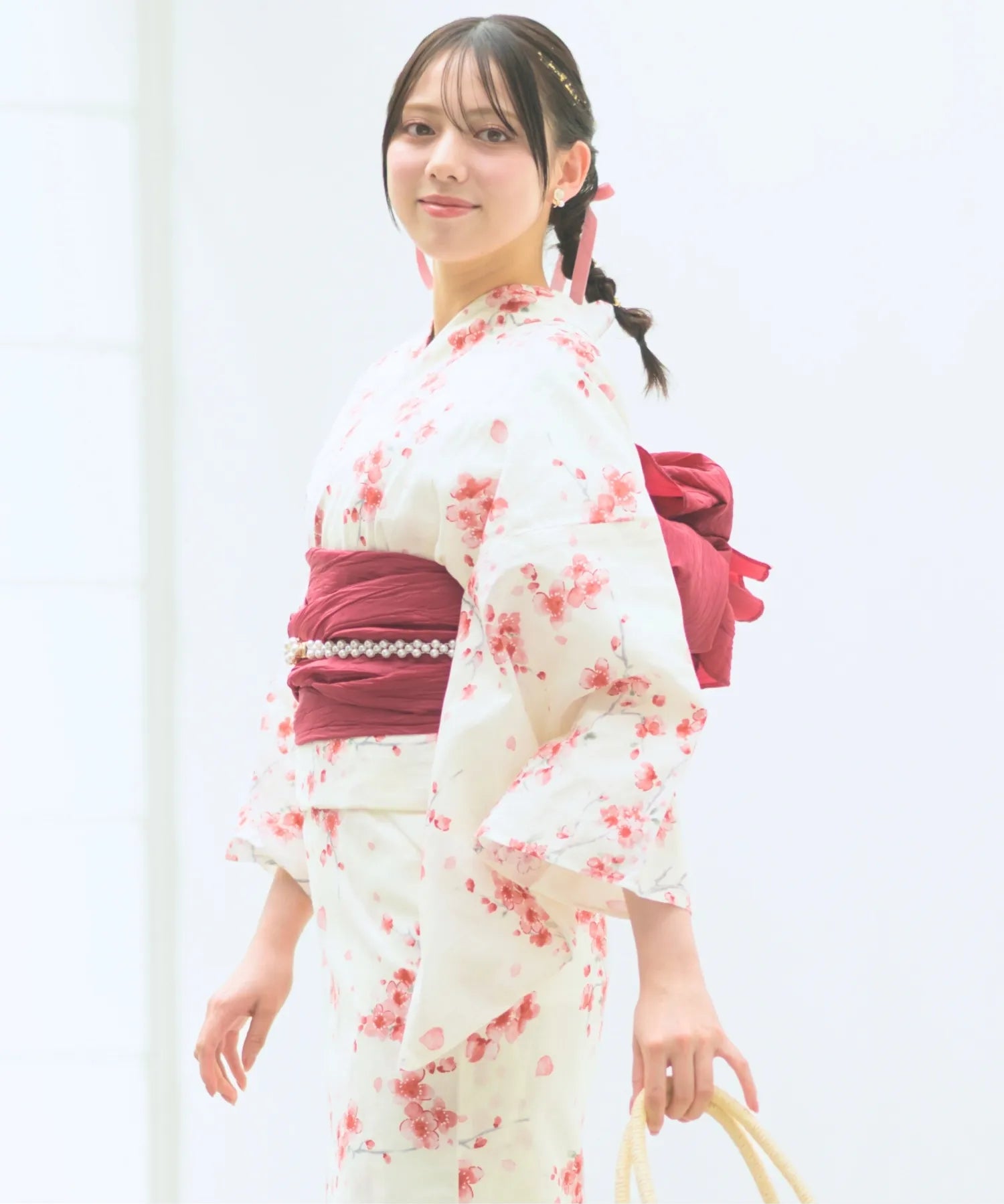 夏恋浴衣 桜霞みやび 単品