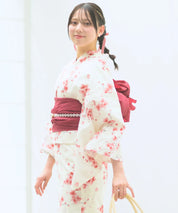 夏恋浴衣 桜霞みやび 単品