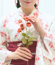 夏恋浴衣 桜霞みやび 単品