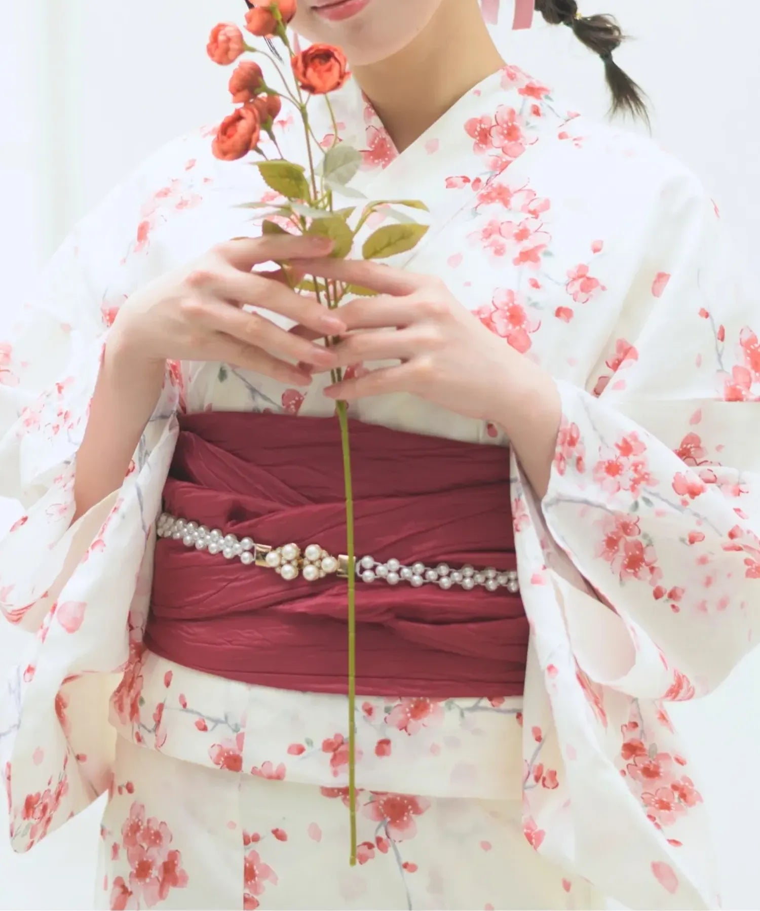 夏恋浴衣 桜霞みやび 単品