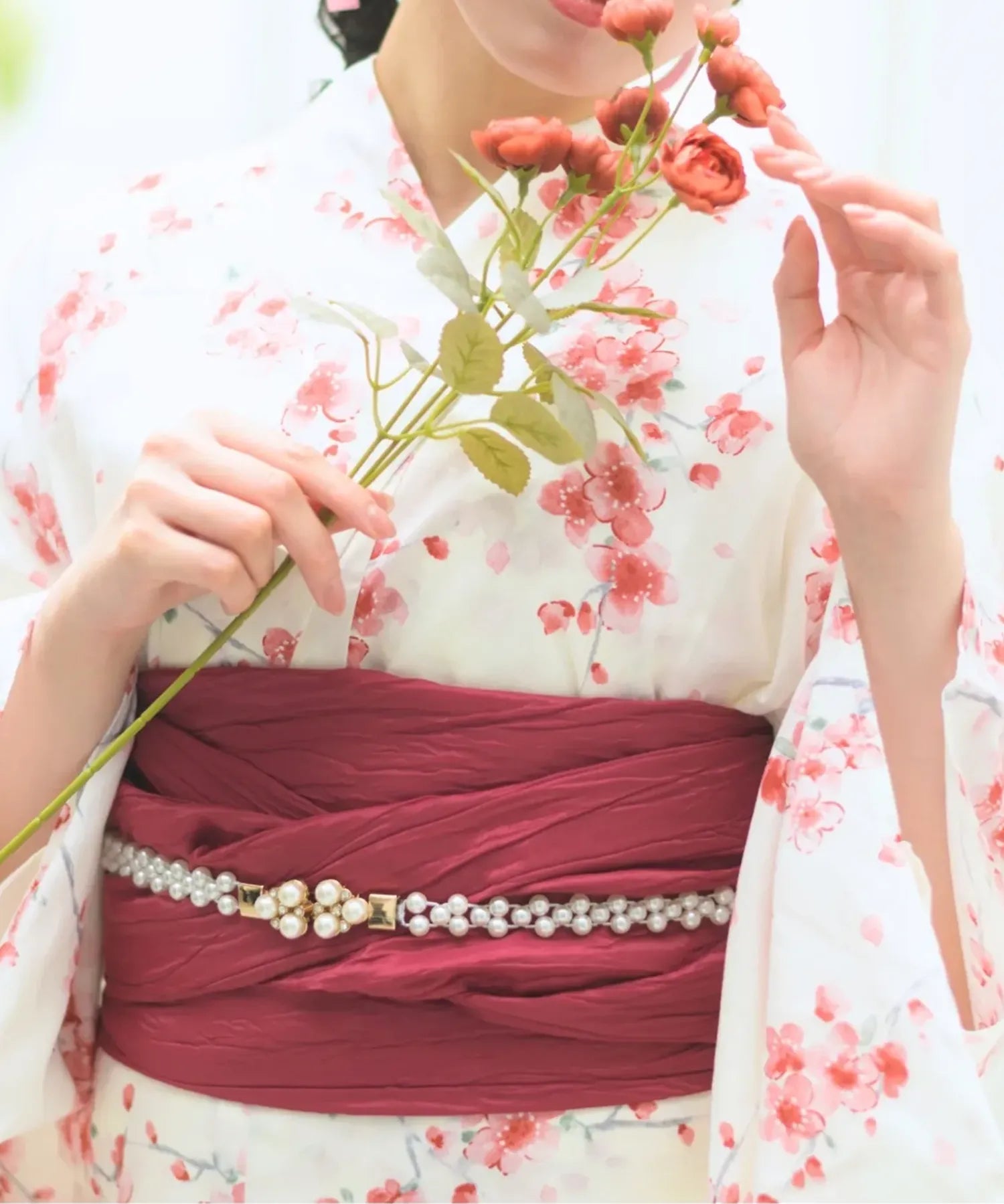 夏恋浴衣 桜霞みやび 単品