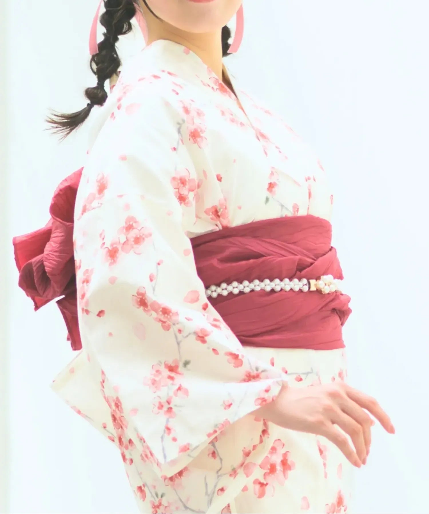 夏恋浴衣 桜霞みやび 単品