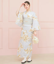 夏恋浴衣 ふわり淡花咲き 単品