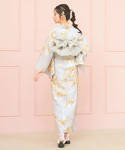 夏恋浴衣 ふわり淡花咲き 単品