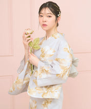 夏恋浴衣 ふわり淡花咲き 単品