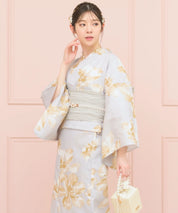夏恋浴衣 ふわり淡花咲き 単品