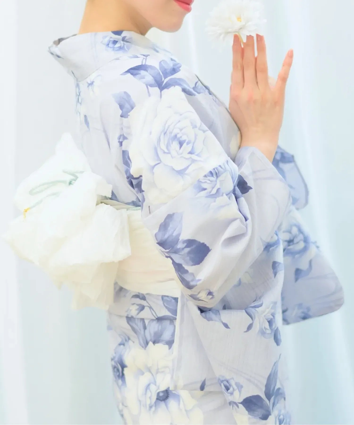 夏恋浴衣 花麗流れ 単品