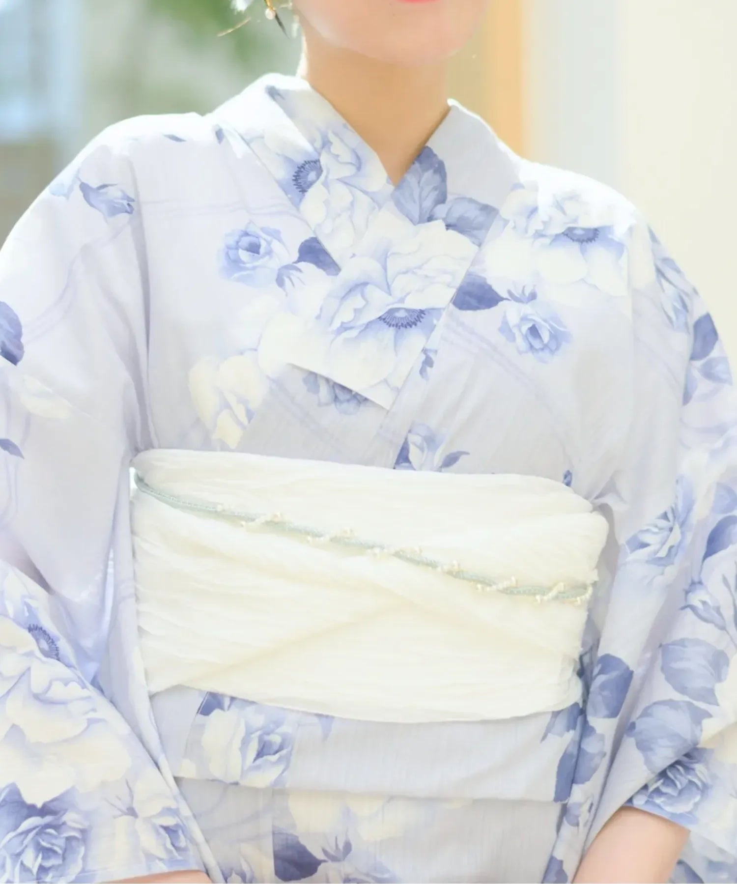 夏恋浴衣 花麗流れ 単品
