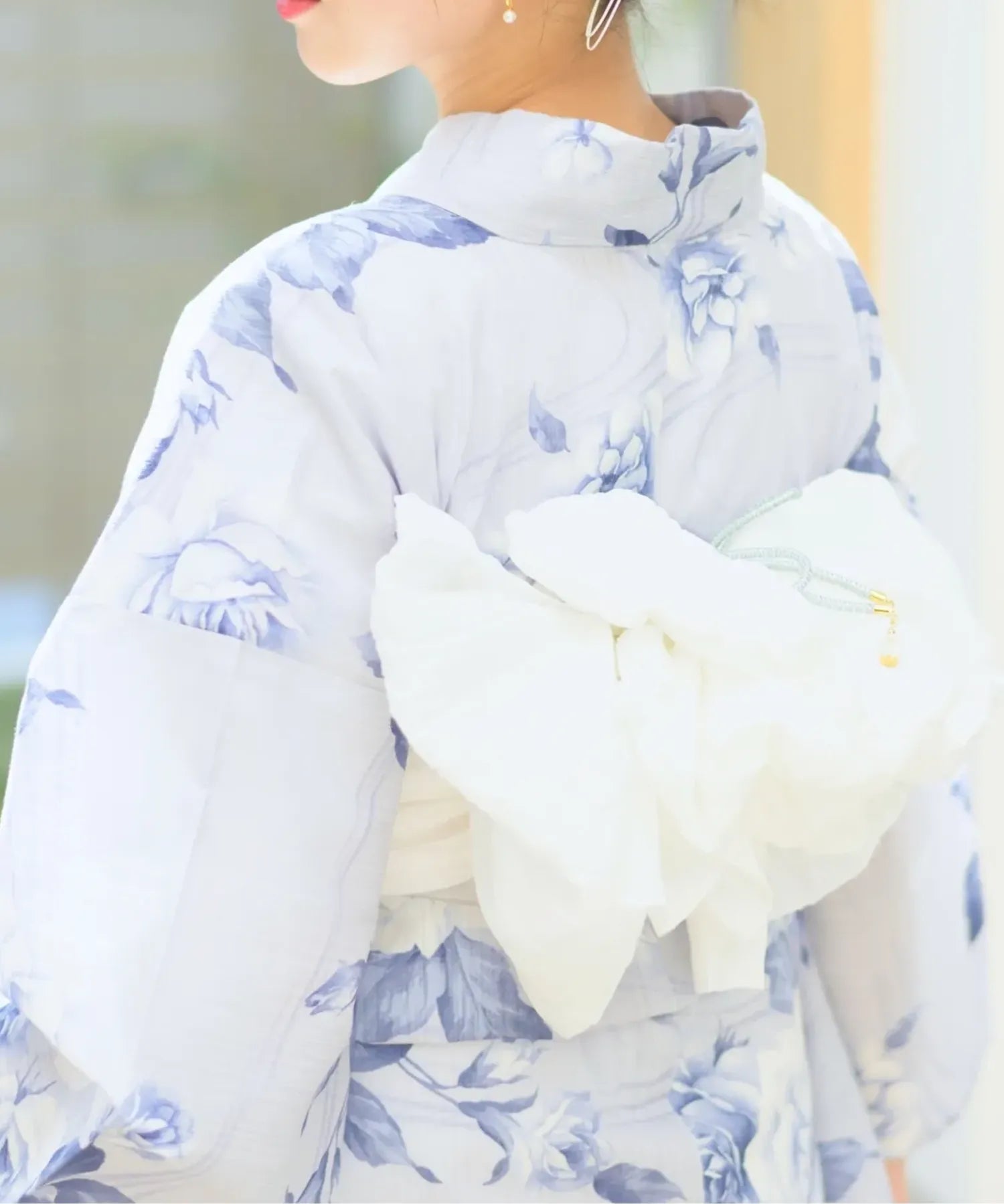 夏恋浴衣 花麗流れ 単品