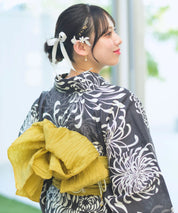 夏恋浴衣 月影の菊詩 単品
