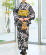 夏恋浴衣 月影の菊詩 単品