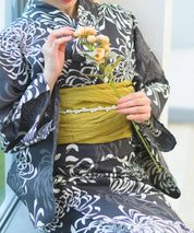 夏恋浴衣 月影の菊詩 単品