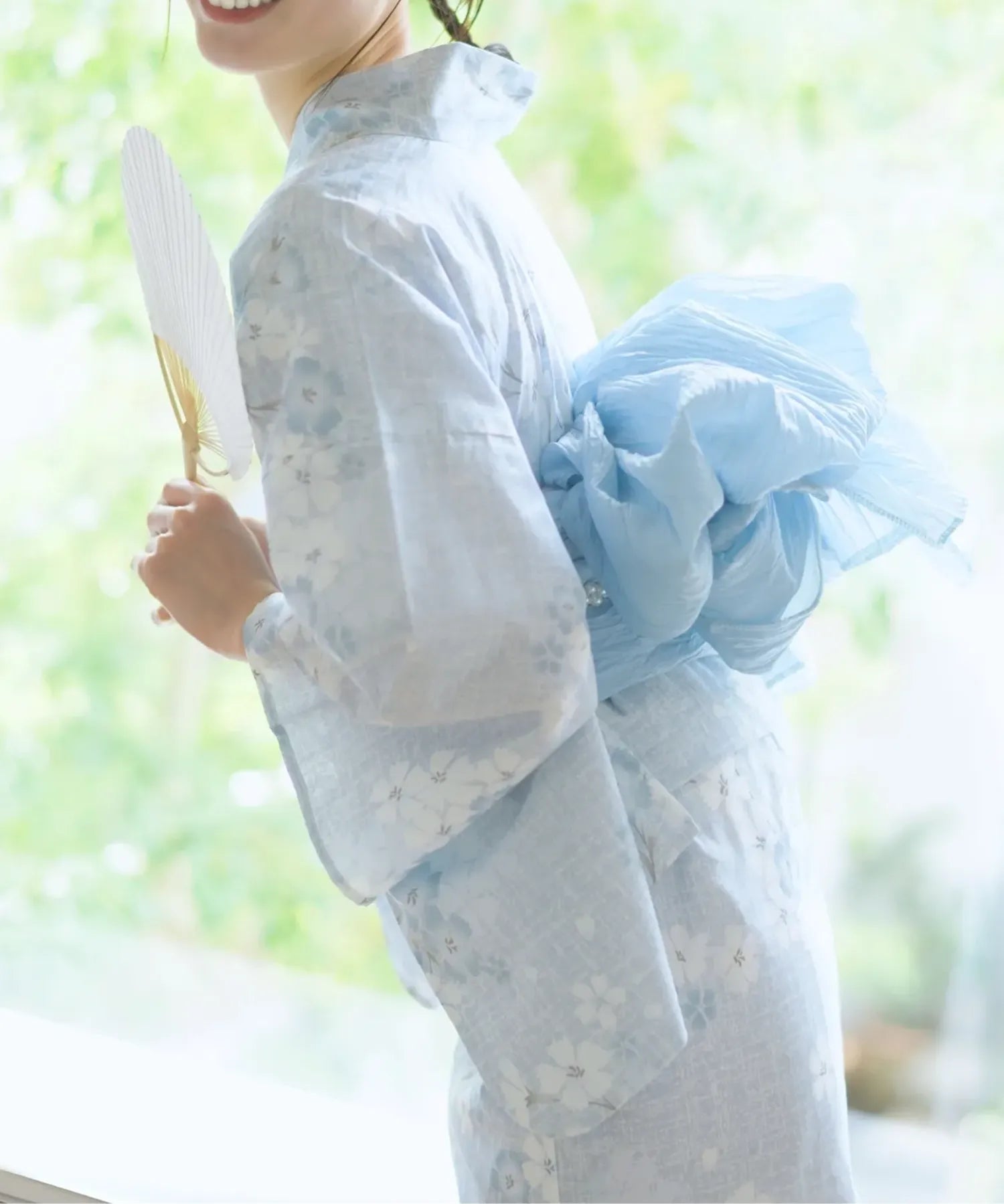 儚夏浴衣 水涼撫子 単品