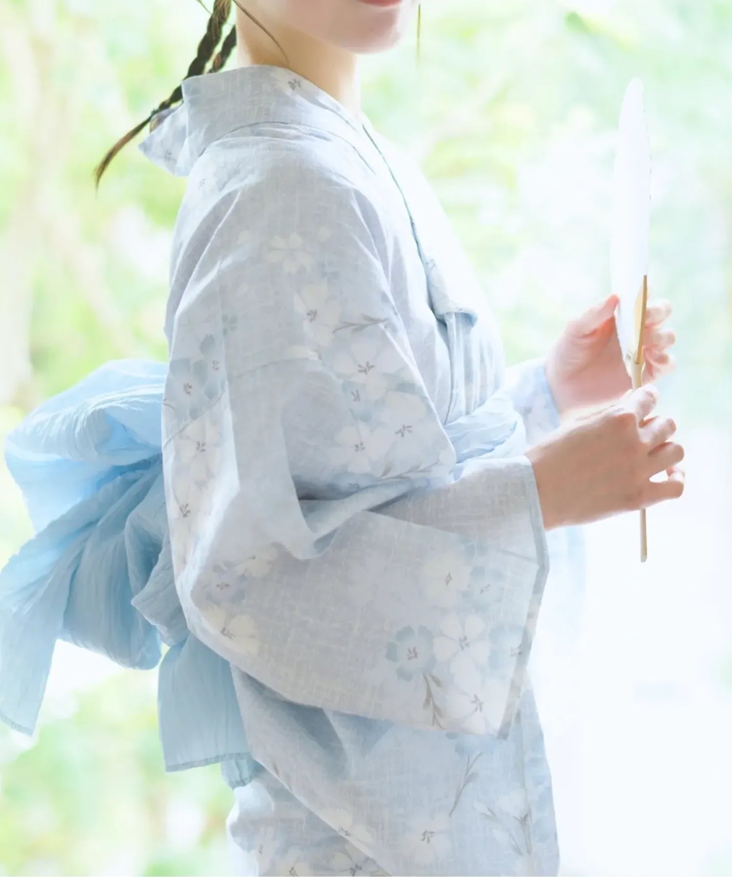 儚夏浴衣 水涼撫子 単品