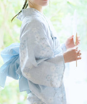 儚夏浴衣 水涼撫子 単品