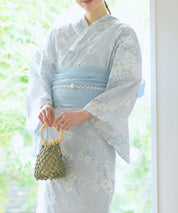 儚夏浴衣 水涼撫子 単品