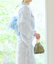 儚夏浴衣 水涼撫子 単品