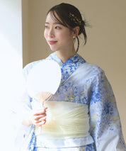儚夏浴衣 藤露の涼風 単品