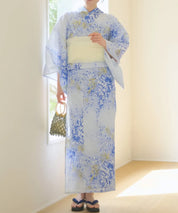 儚夏浴衣 藤露の涼風 単品