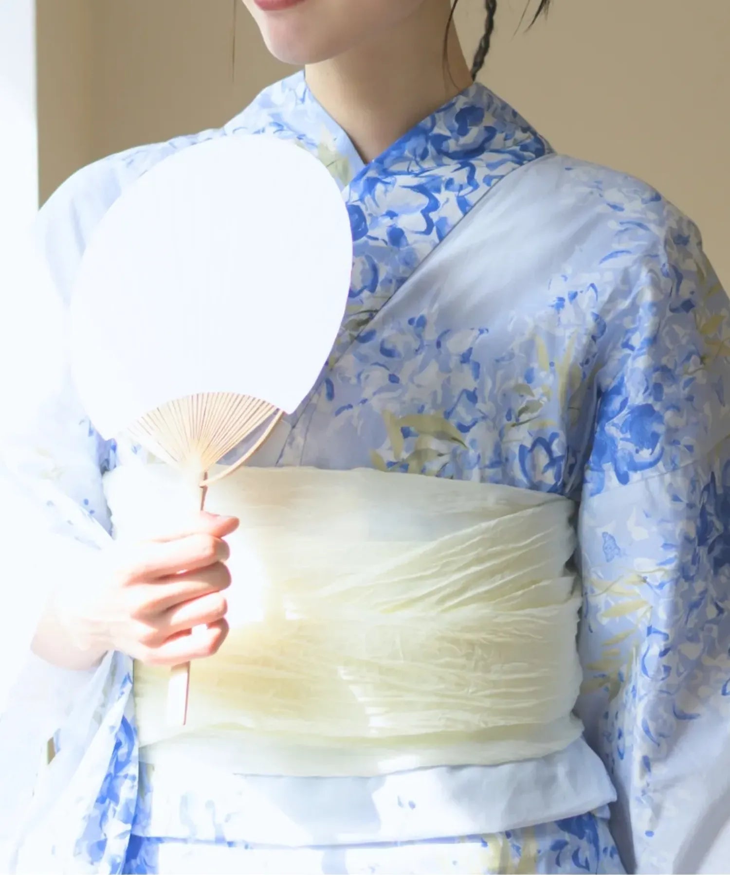儚夏浴衣 藤露の涼風 単品
