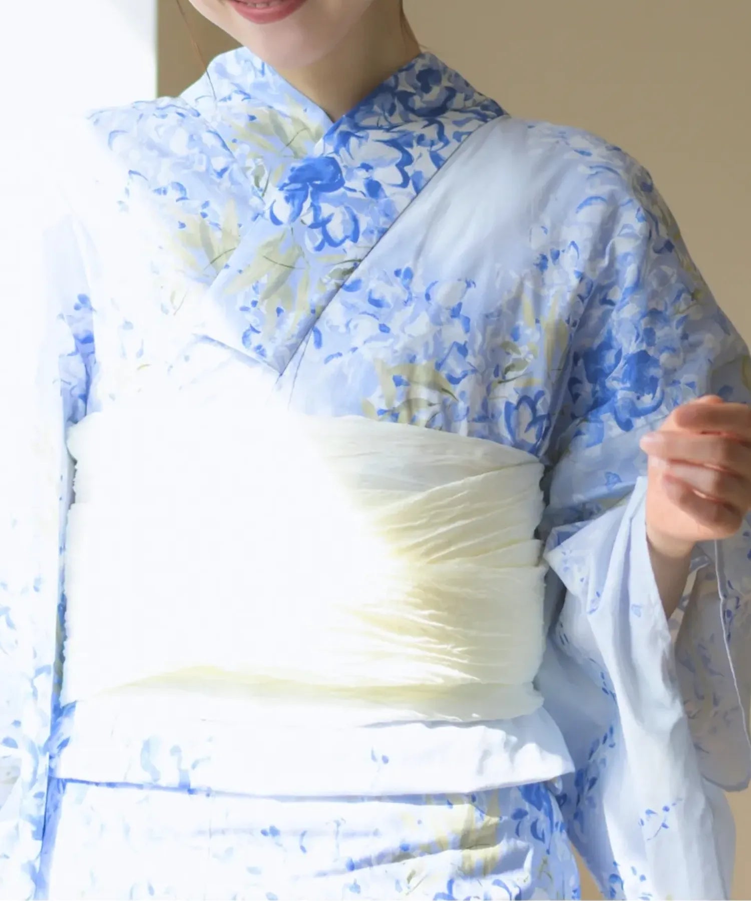 儚夏浴衣 藤露の涼風 単品