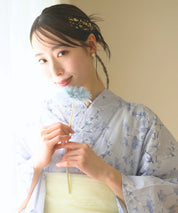 儚夏浴衣 木蓮雲隠れ 単品