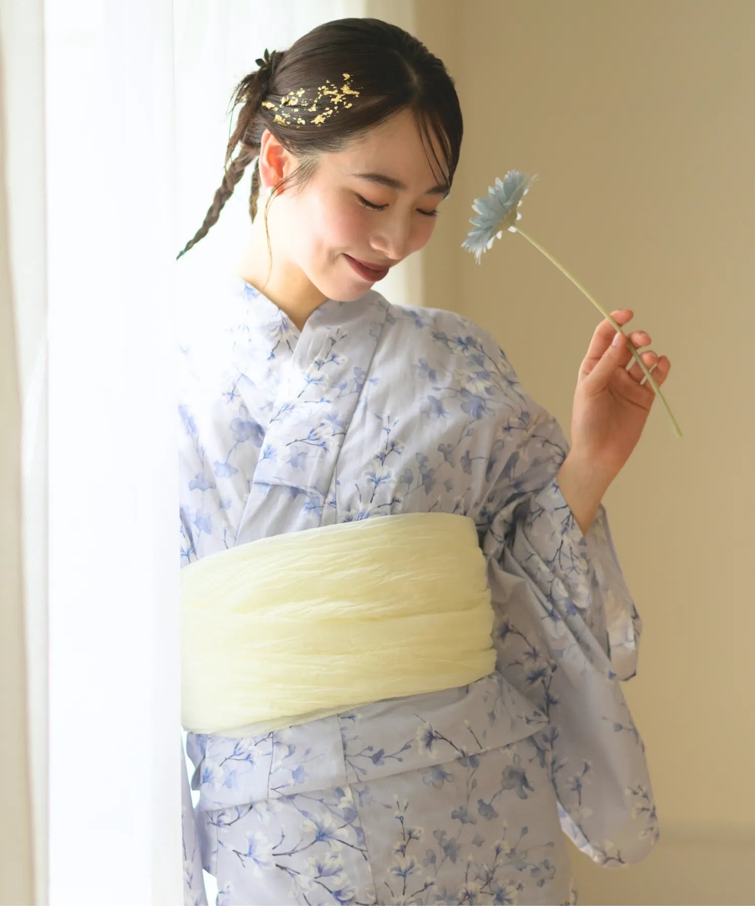 儚夏浴衣 木蓮雲隠れ 単品