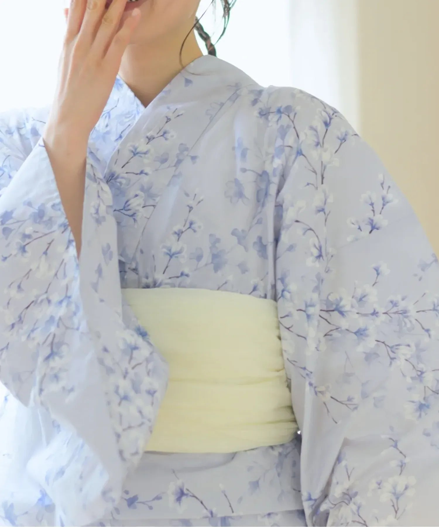 儚夏浴衣 木蓮雲隠れ 単品