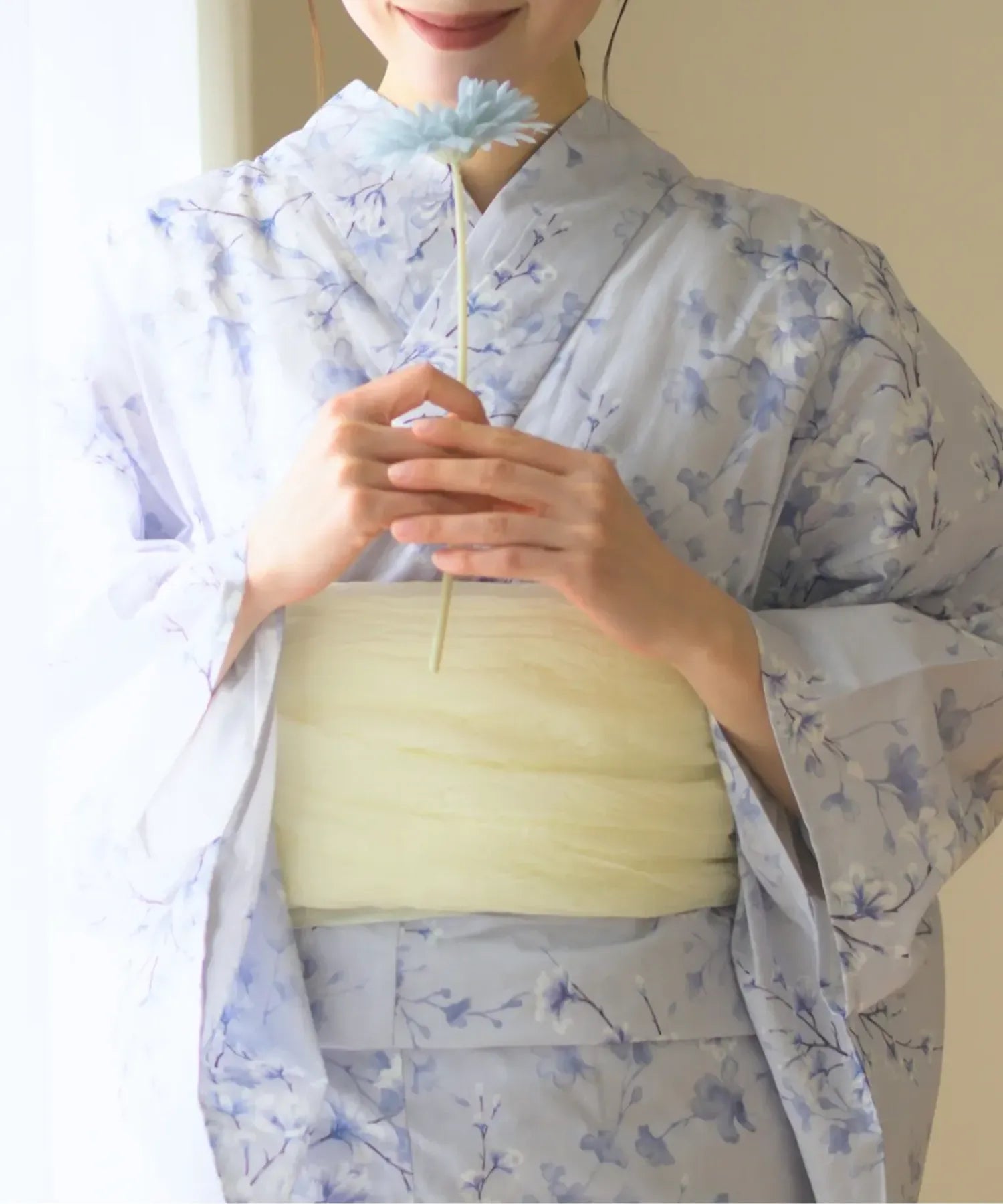 儚夏浴衣 木蓮雲隠れ 単品