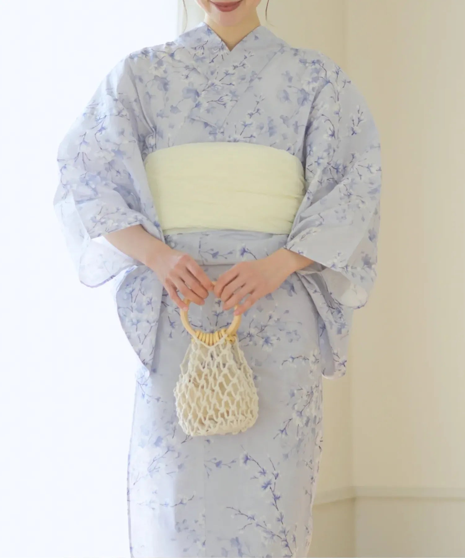 儚夏浴衣 木蓮雲隠れ 単品