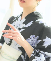 儚夏浴衣 月下の百合調べ 単品