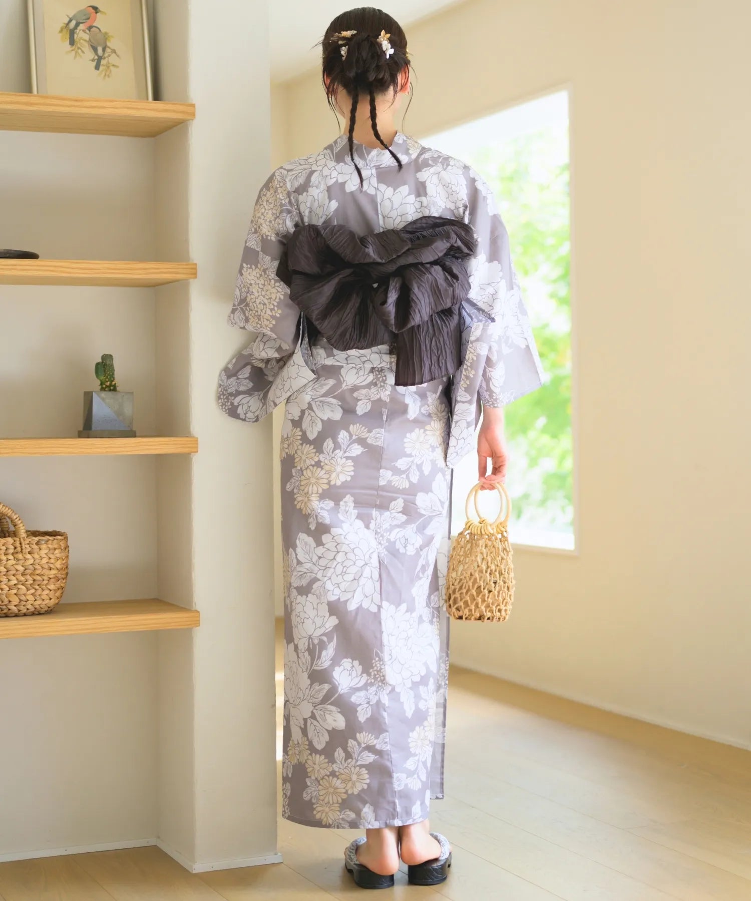 儚夏浴衣 和花の柔香 単品