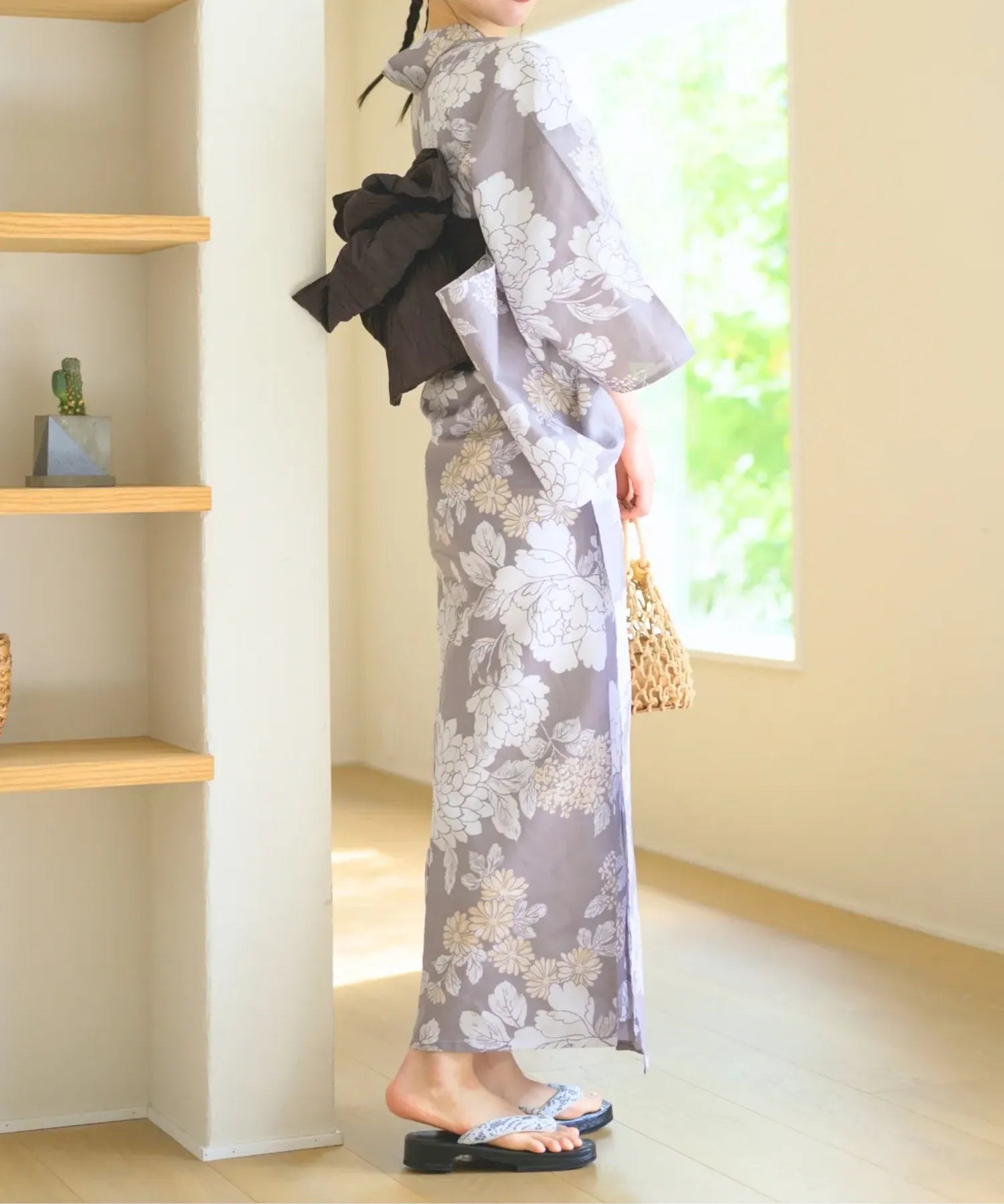 儚夏浴衣 和花の柔香 単品