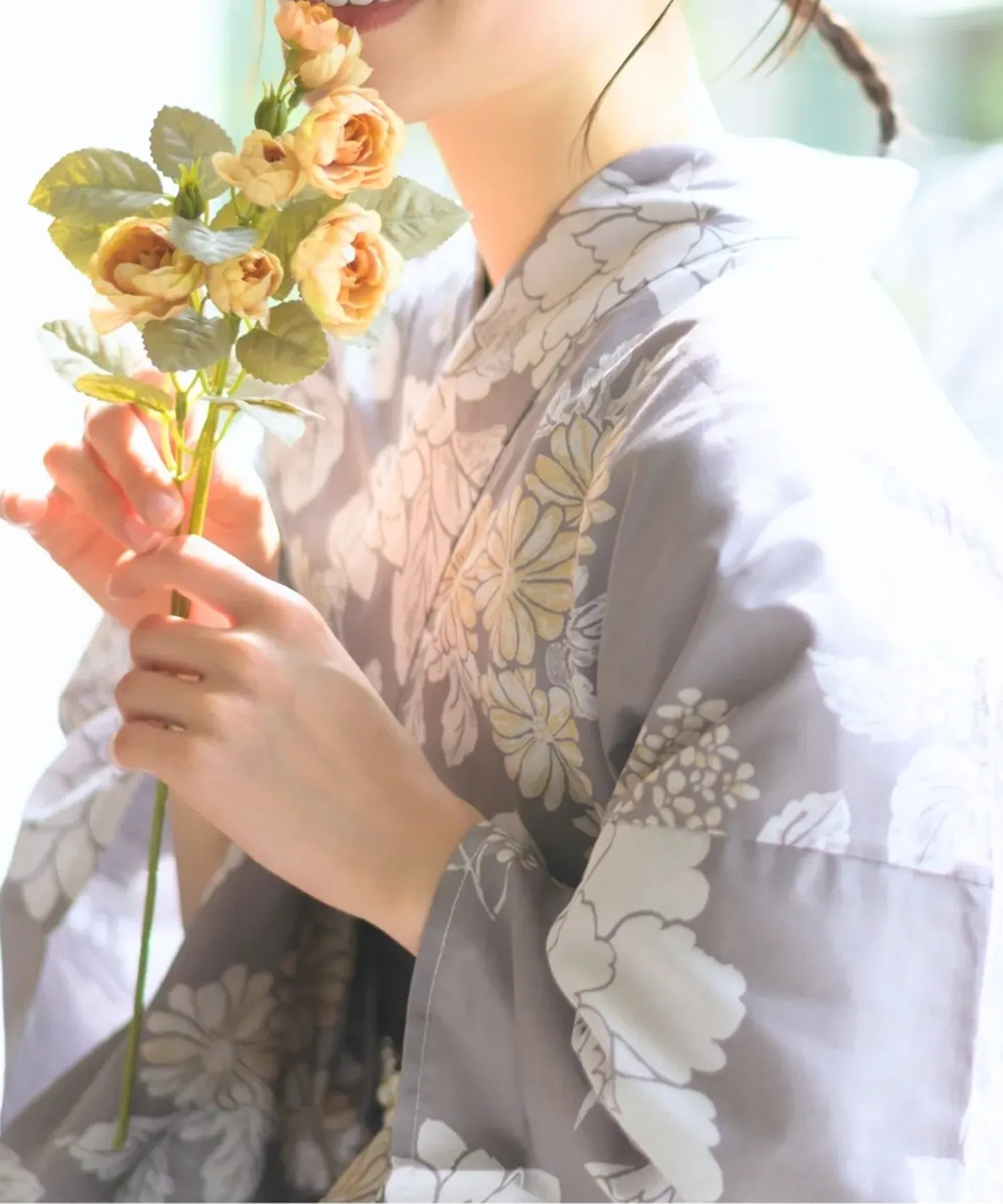 儚夏浴衣 和花の柔香 単品