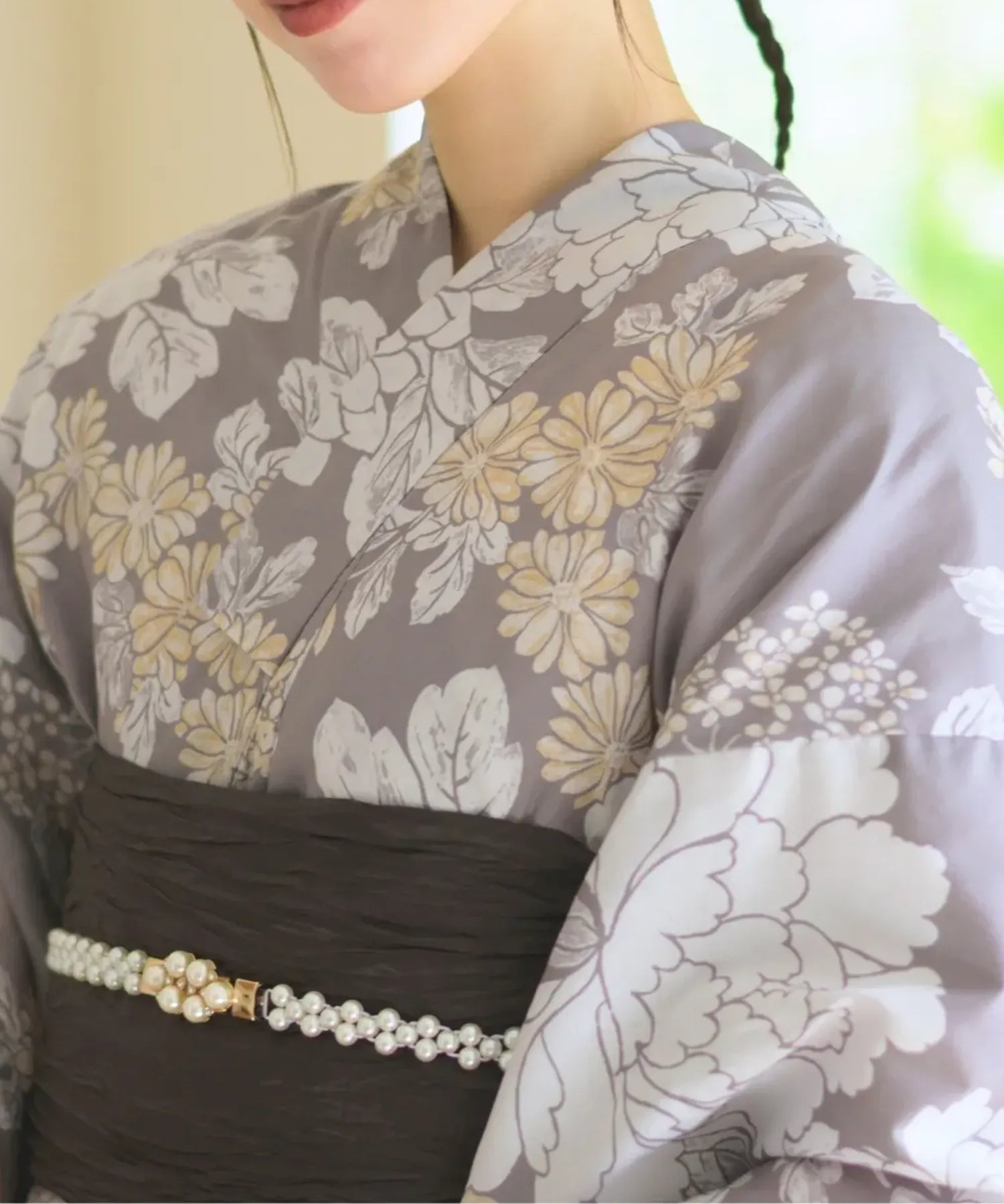 儚夏浴衣 和花の柔香 単品