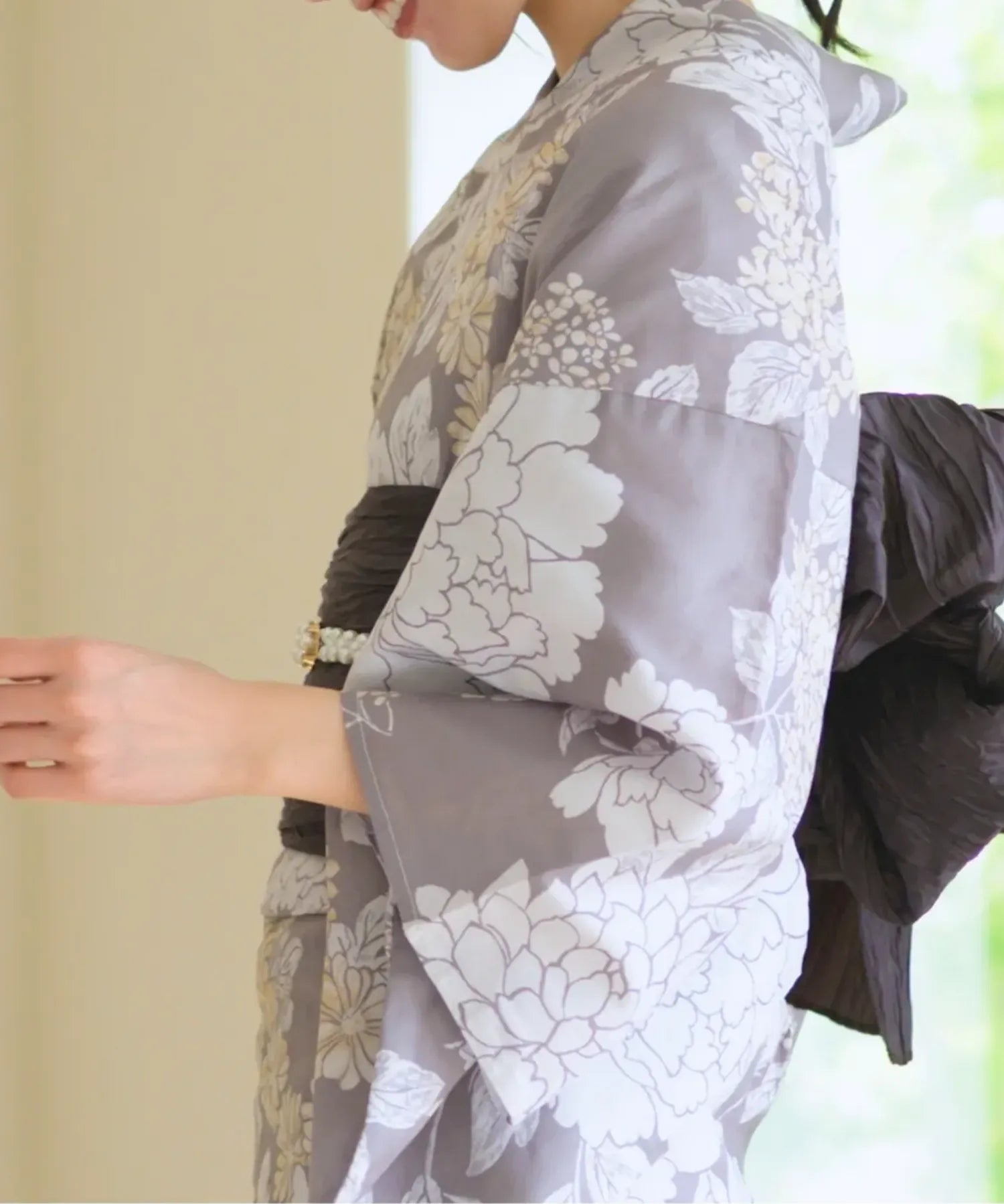 儚夏浴衣 和花の柔香 単品