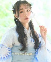 夕涼浴衣 月波水音 二部式単品